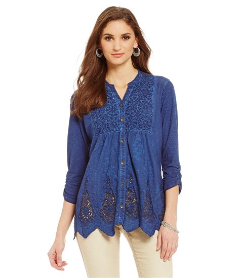 dillard's women's blouses on sale.